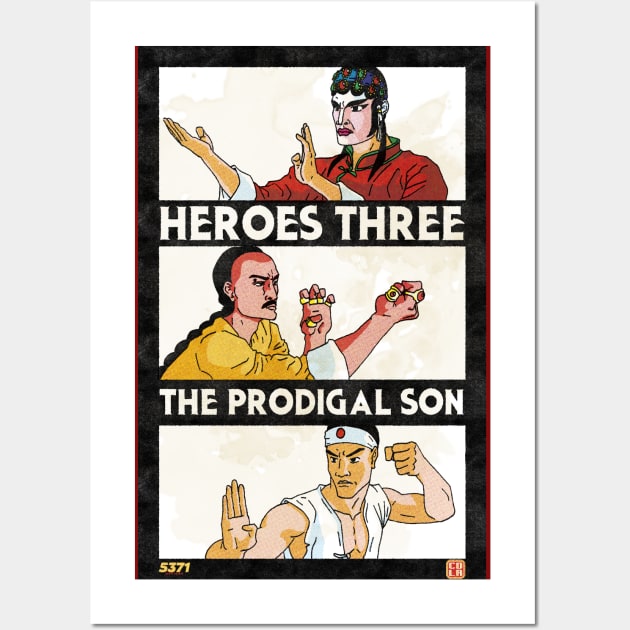 Heroes Three The Prodigal Son Wall Art by KF_Carlito